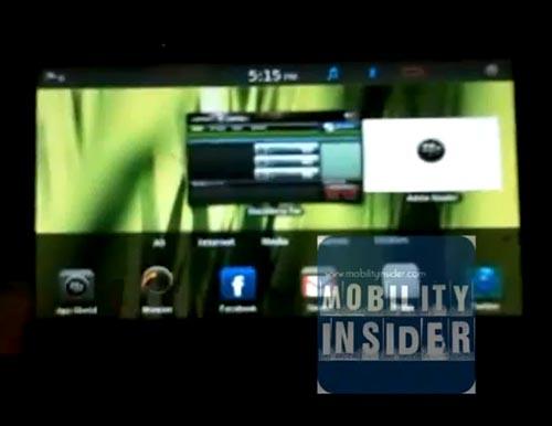 BlackBerry PlayBook video