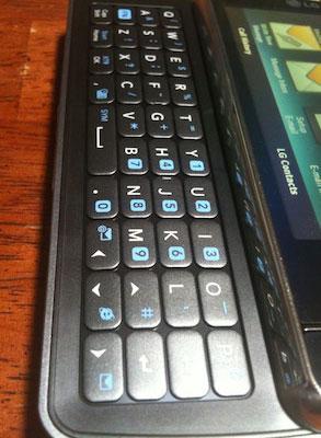 LG eXpo keyboard