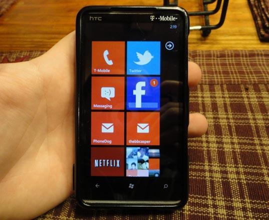 Windows Phone 7.5 Mango HTC HD7