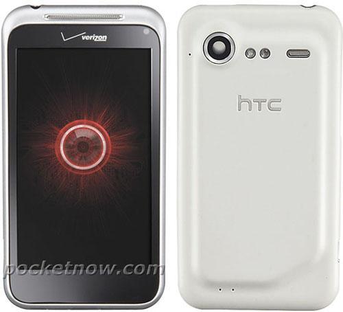 White HTC DROID Incredible 2