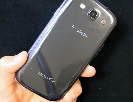 T-Mobile Samsung Galaxy S III rear
