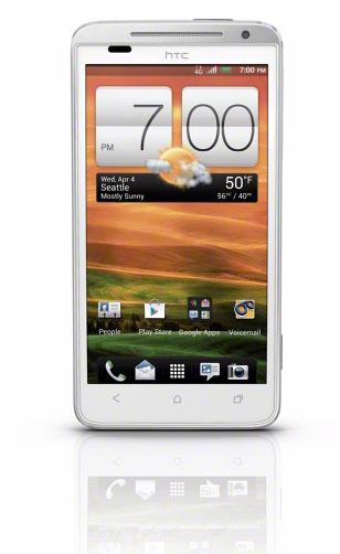 White HTC EVO 4G LTE Sprint