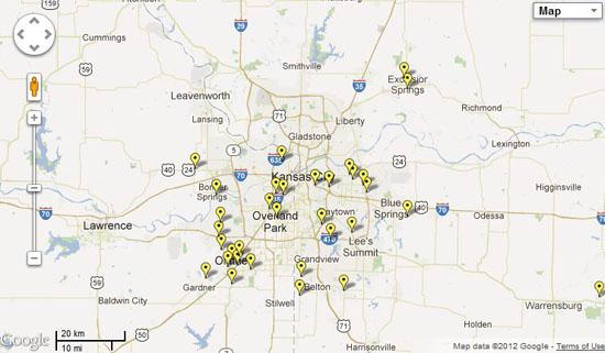 Sprint 4G LTE Kansas City map