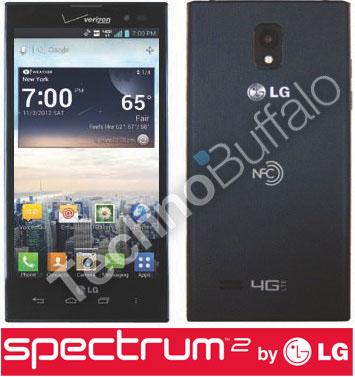 LG Spectrum 2 Verizon render leak