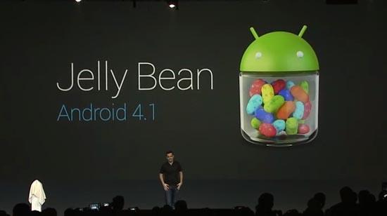 Android 4.1 Jelly Bean Google I/O