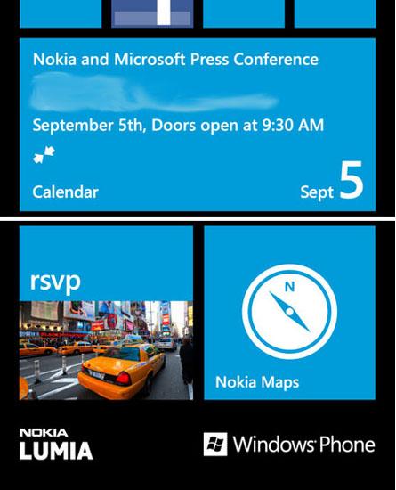 Nokia Microsoft Windows Phone event September 5