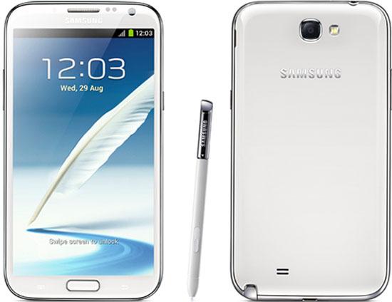 Samsung Galaxy Note II Marble White official