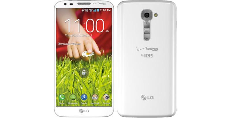 White LG G2 Verizon Wireless official