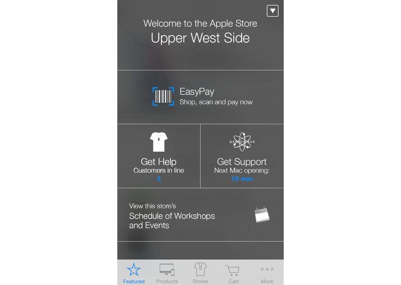 Apple Store app screenshot