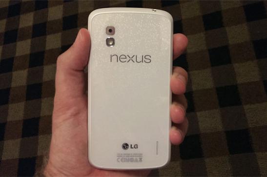 White Google Nexus 4 leak