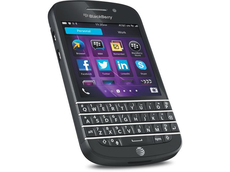 AT&T BlackBerry Q10 official