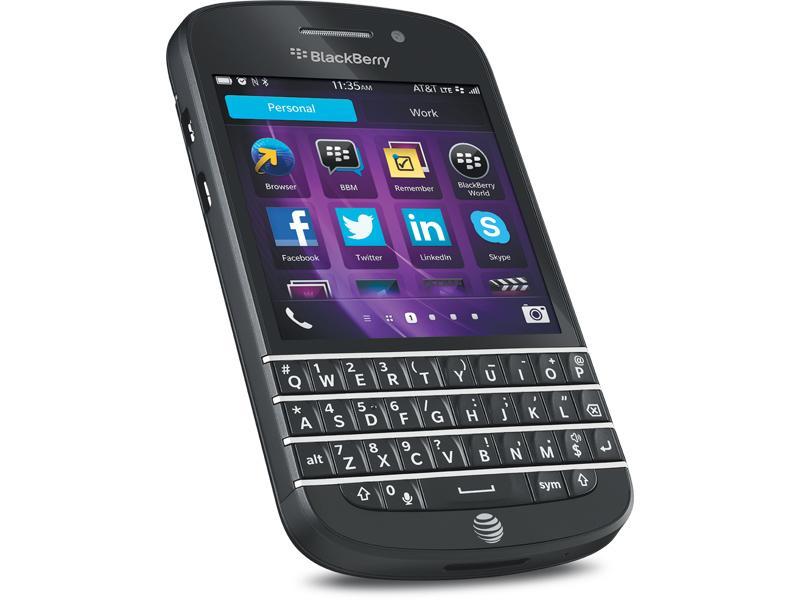 AT&T BlackBerry Q10 official