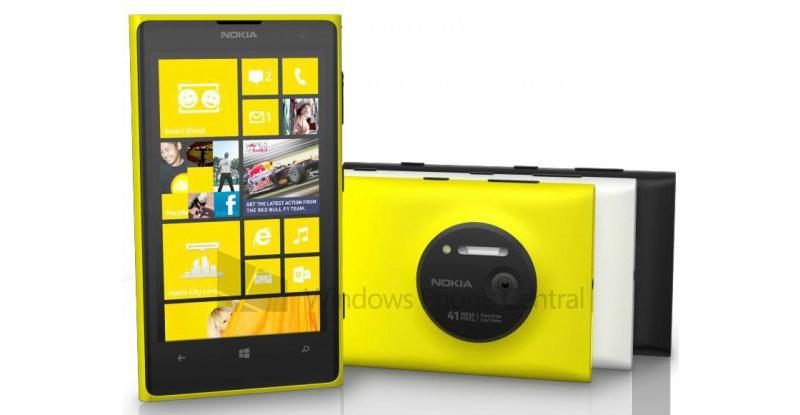 Nokia Lumia 1020 colors leak