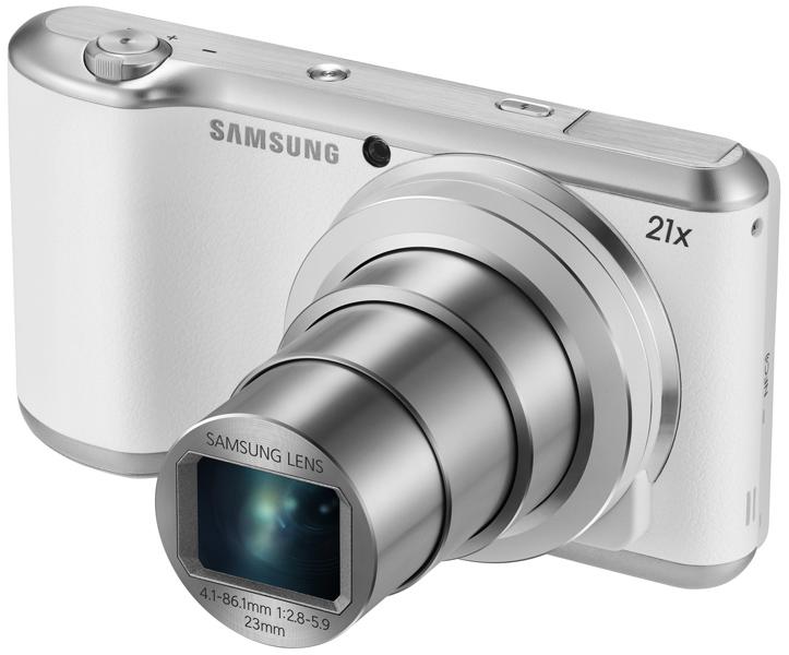 Samsung Galaxy Camera 2 official silver angle