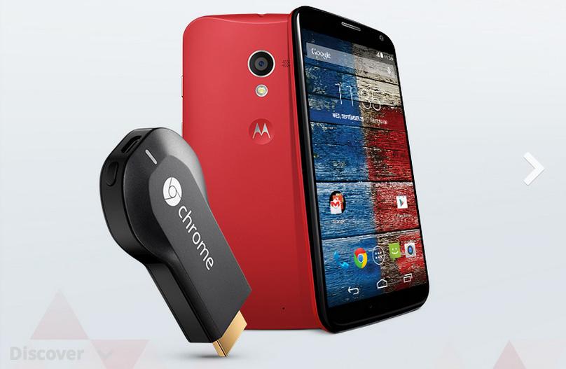 Motorola Moto X Google Chromecast