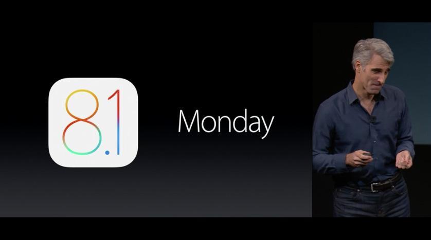 iOS 8.1 launch