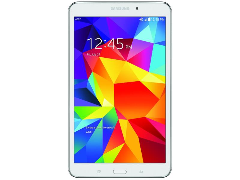 AT&T Samsung Galaxy Tab 4 8.0 white front
