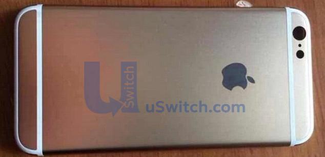 iPhone 6 rear panel leak embedded Apple logo
