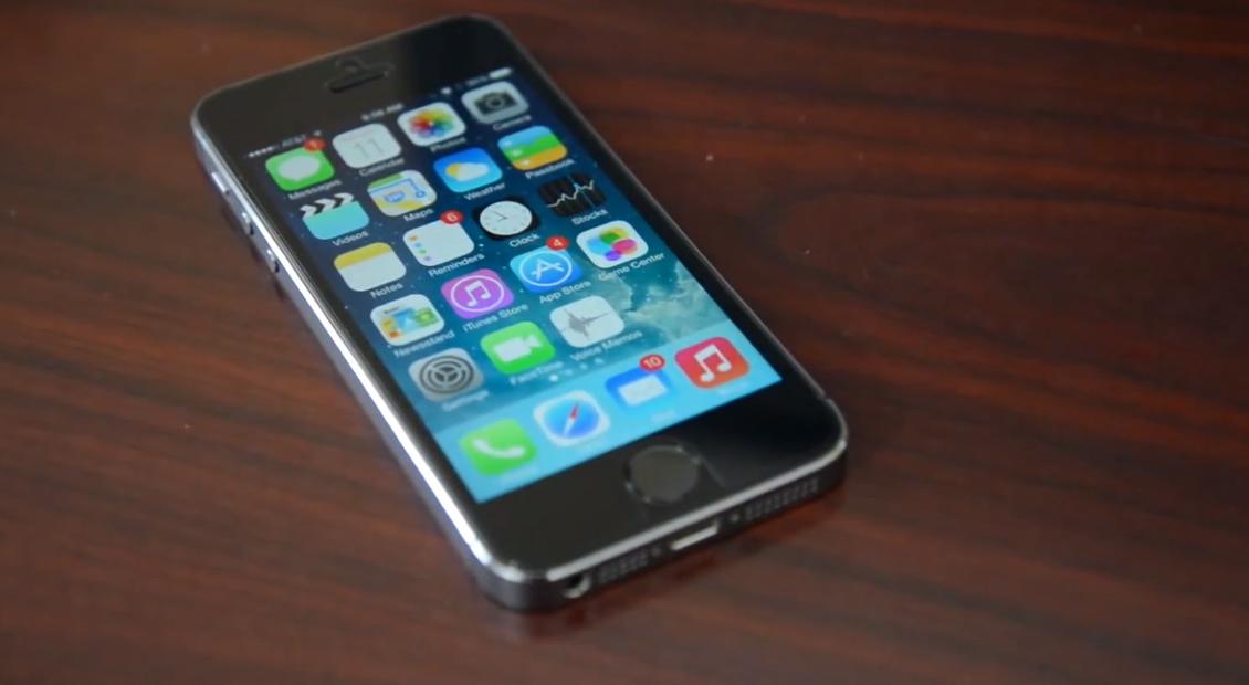 iPhone 5s front