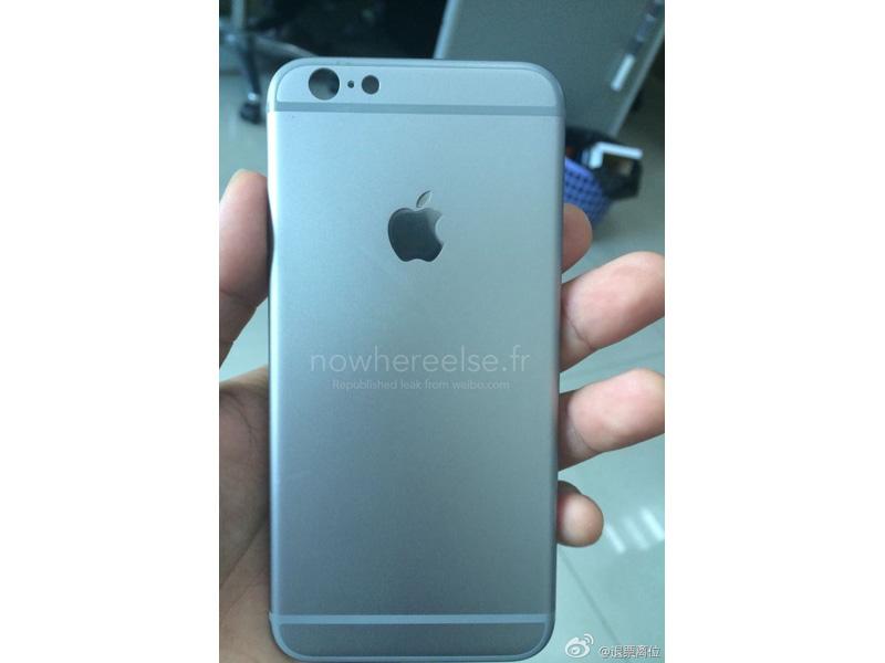 iPhone 6 rear panel silver