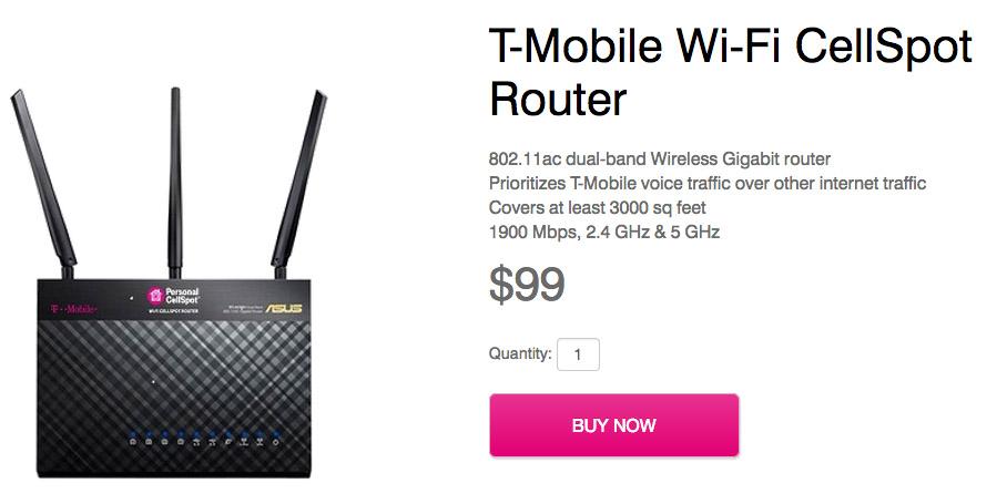 T-Mobile Personal CellSpot now available