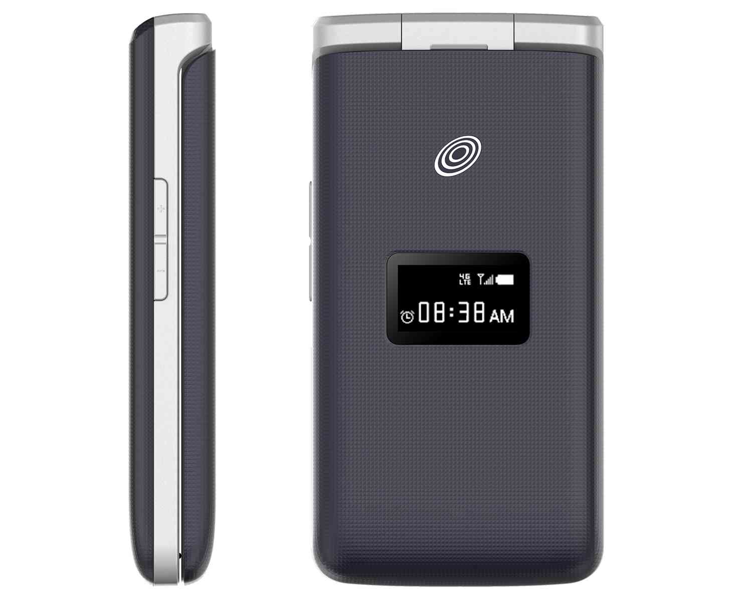 ZTE Cymbal-T Android flip phone closed