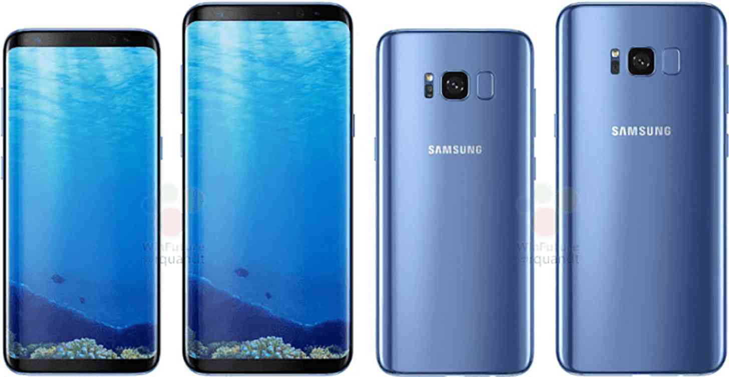 Samsung Galaxy S8 blue leak