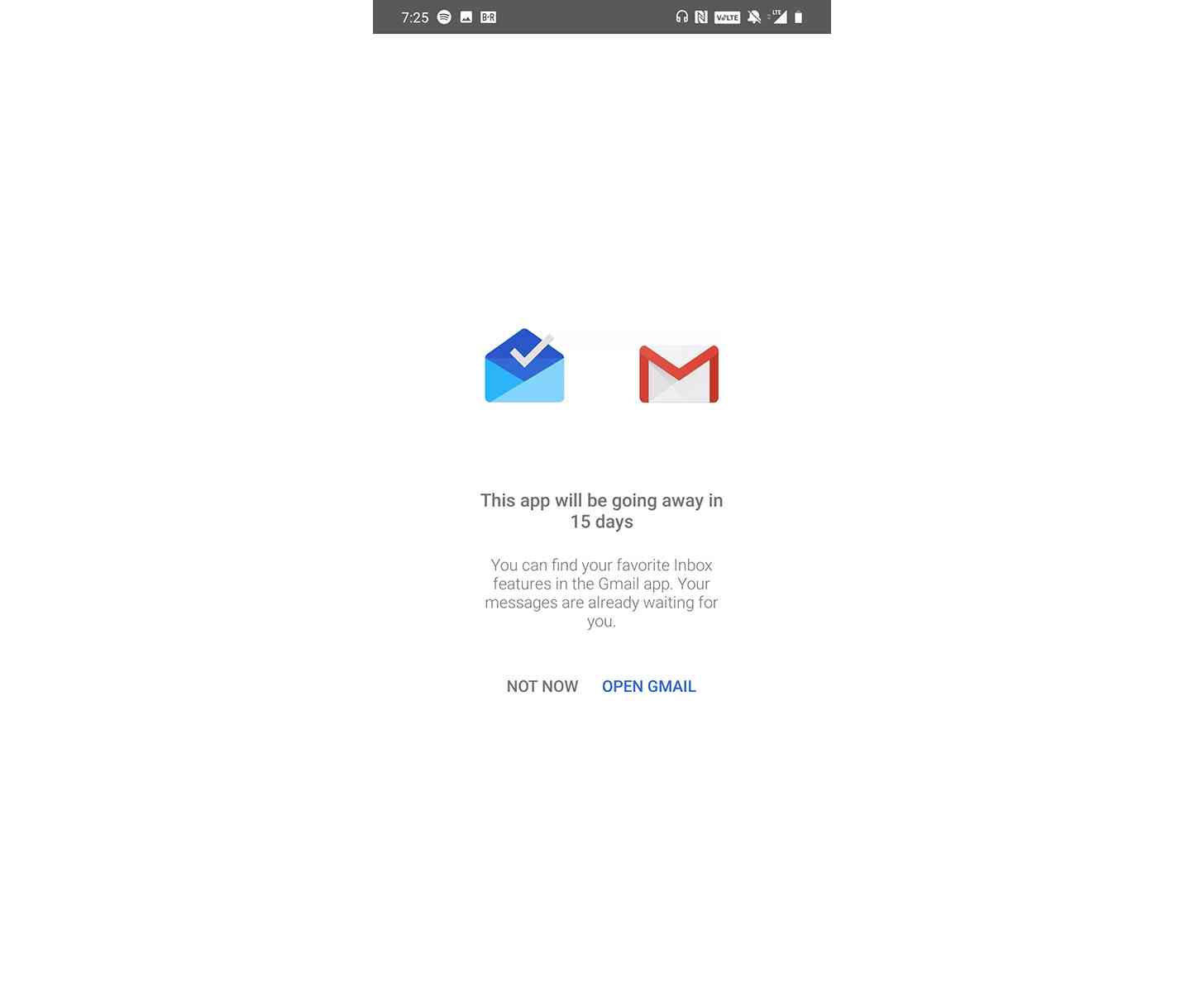 Stopping the Inbox by Gmail