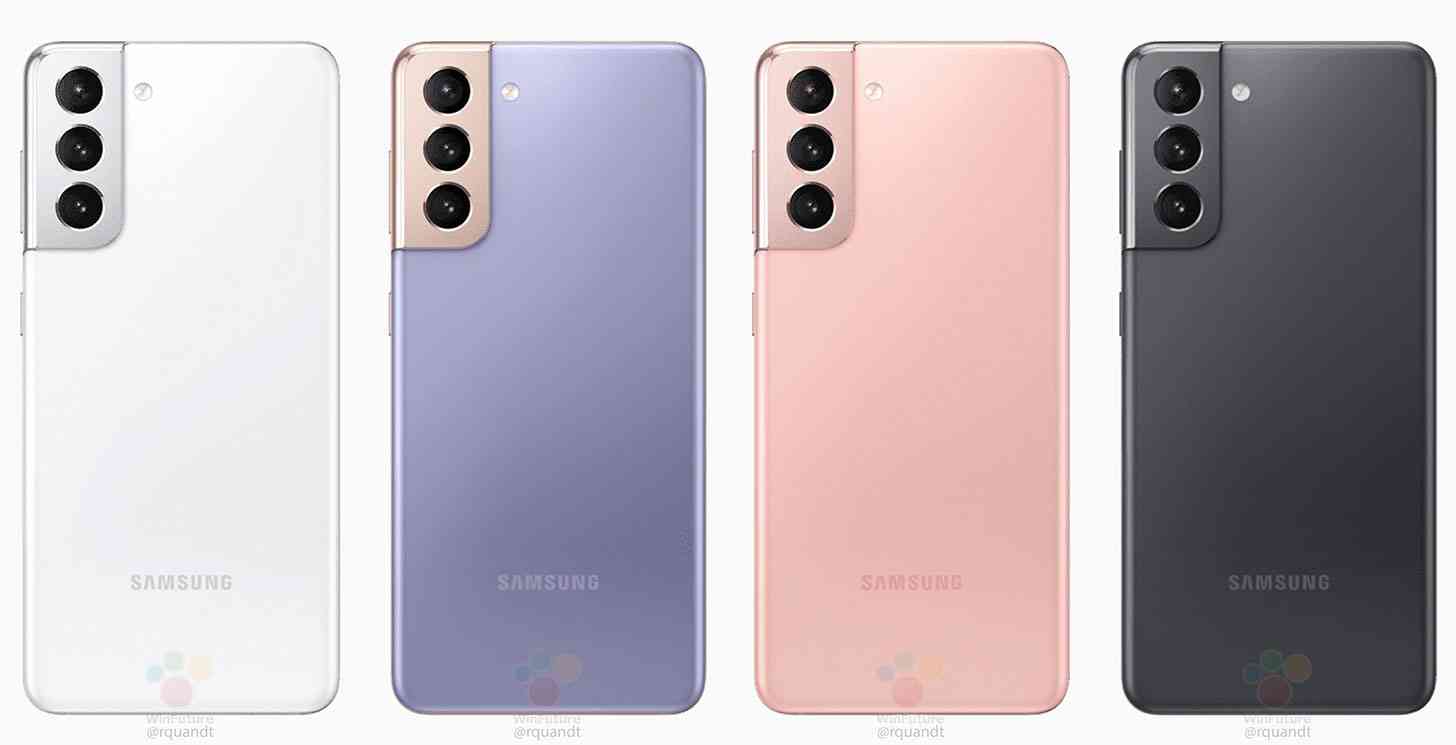 Samsung Galaxy S21 colors