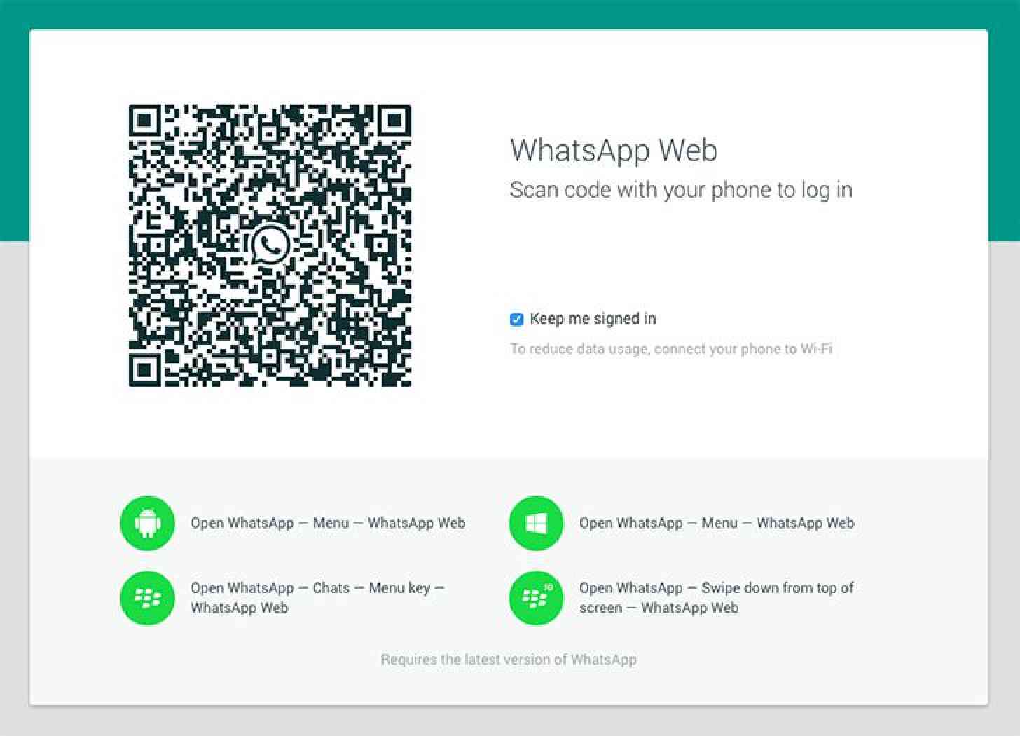 Whatsapp Qr Code Finden
