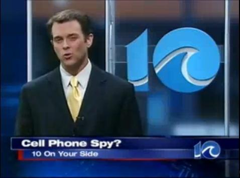 Wavy-tv shows how a cell phone can be hijacked to be used as a surveillance tool