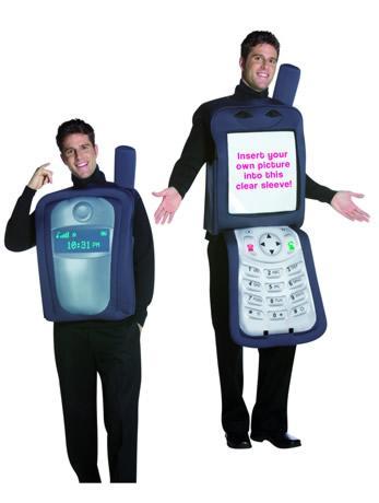 Cell phone costume for Halloween 1
