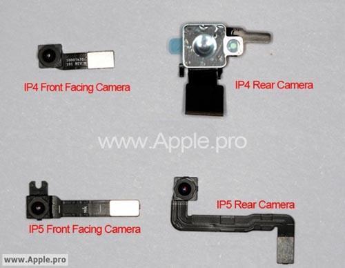 iPhone 5 camera parts