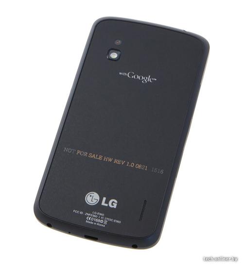 LG Nexus 4 E960 rear leak
