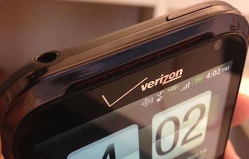 Verizon logo HTC Rezound