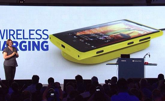 Nokia Lumia 920 wireless charging