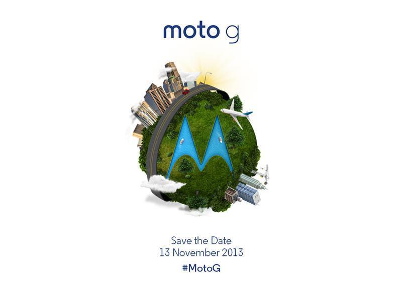 Moto G invitation