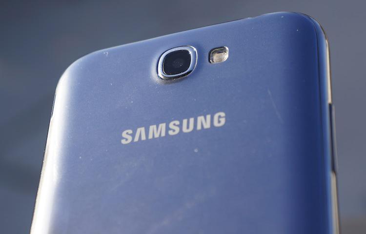 Samsung Galaxy Note II rear