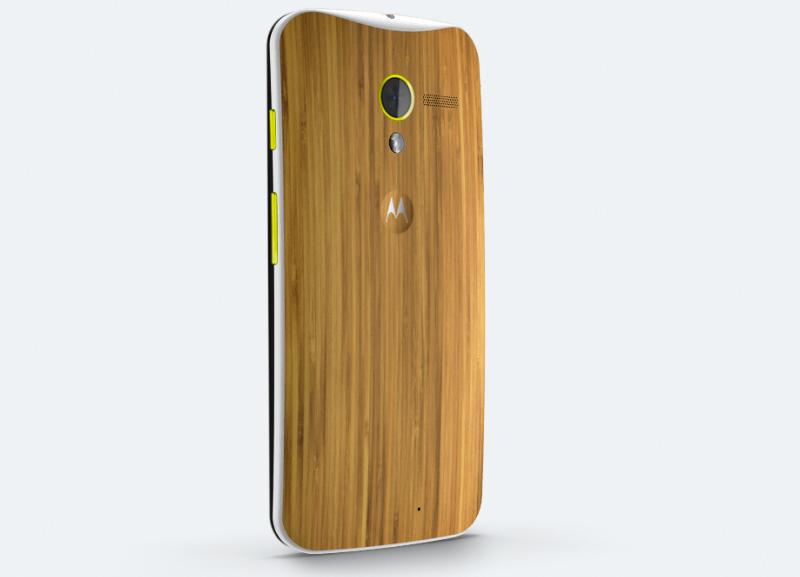 Bamboo Moto X wooden back cover