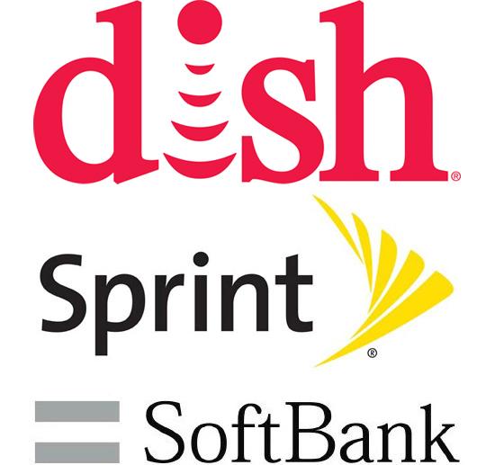 Dish Network Sprint SoftBank logos