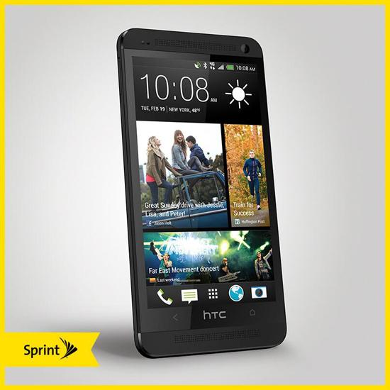 Black HTC One Sprint official
