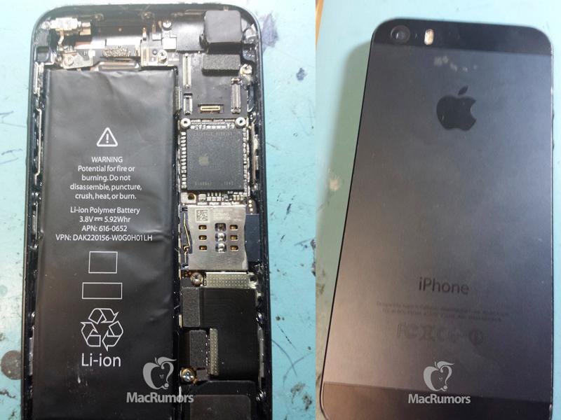 iPhone 5S rear leak