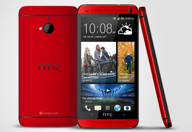 Glamor Red HTC One