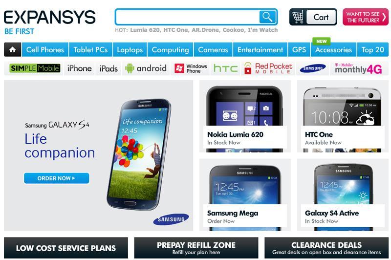 Expansys phones