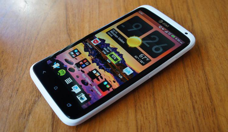 AT&T HTC One X white