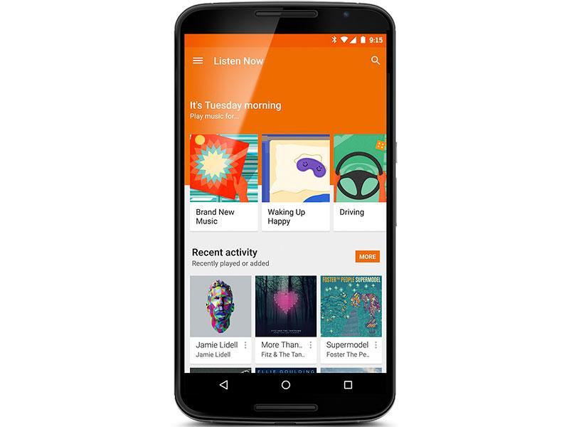 Google Play Music Songza integration