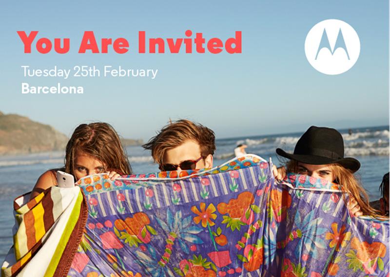 Motorola MWC 2014 invitation