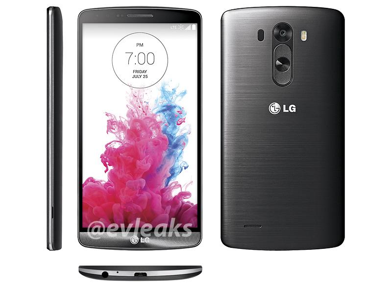 Sprint LG G3 titanium leak