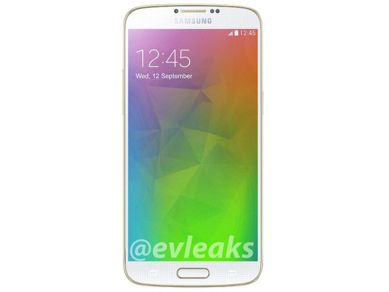 Samsung Galaxy F S5 Prime glowing gold leak