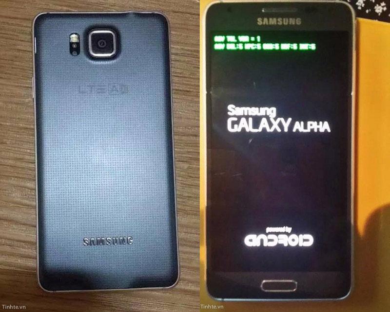 Samsung Galaxy Alpha images leak